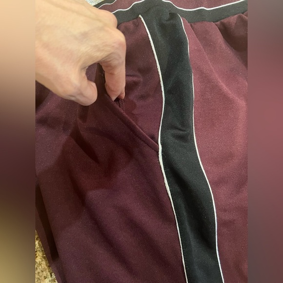 THE KOOPLES Burgundy joggers XL soldout Technical material Elastic waist - Picture 12 of 12